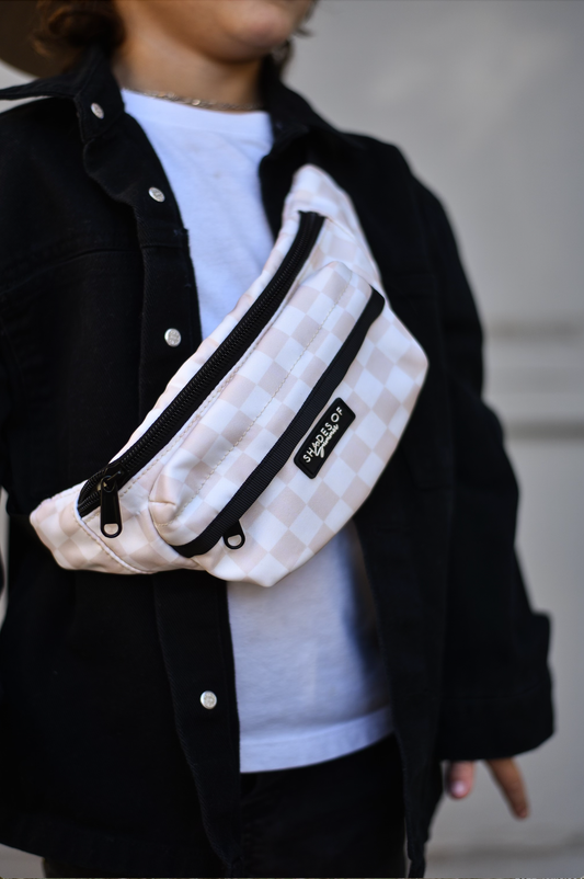 Checkered Belt Bag